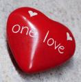 80361 Hearts "one love"